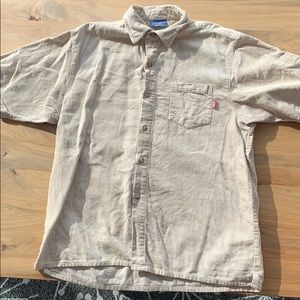 Manastash Corduroy Button Down Shirt XL